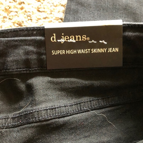 NWT d. jeans Black Denim Jeans - - Picture 5 of 10